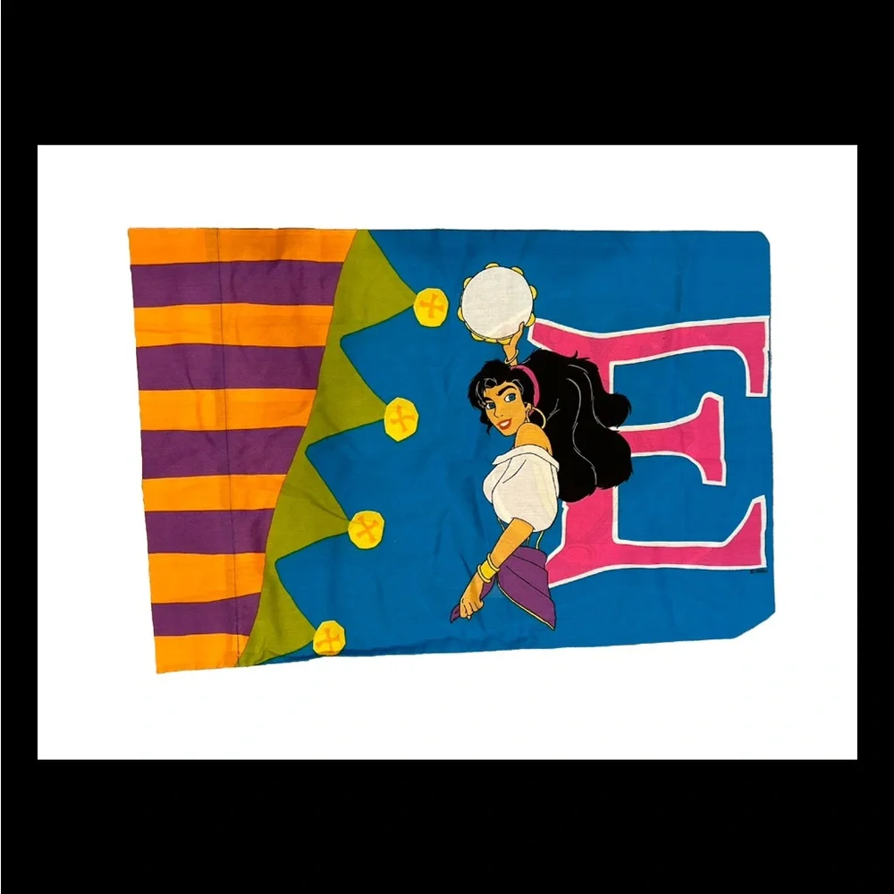 Disney Hunchback of Notre Dame Twin Flat/Fitted Sheet Hunchback‎ & Esmerelda